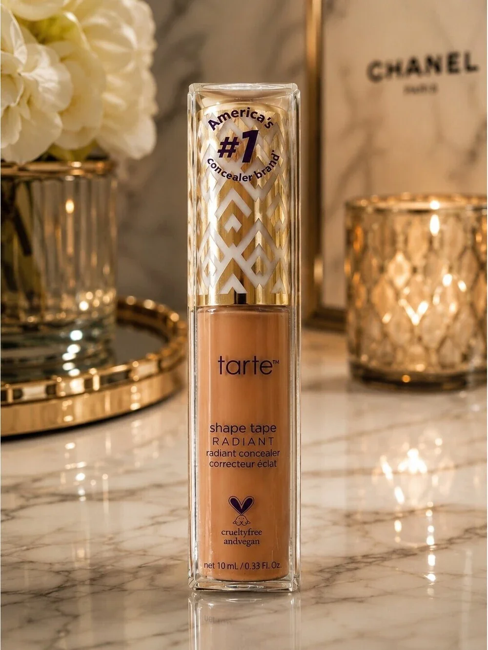 NIB Tarte Shape Tape Radiant Concealer 44H Tan
